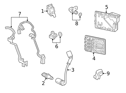 Ignition System for 2016 Chevrolet Silverado 1500 #0