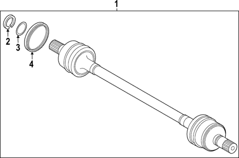 Drive Axles for 2024 Audi RS3 #2