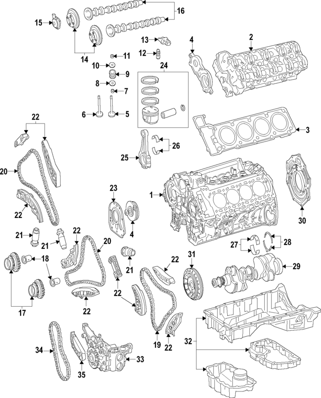 1771807700 - Engine: Engine Oil Pump for Mercedes-Benz Image
