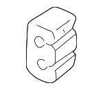 4357224 - Cooling System: Oil Line Holder for Saab: 9-3, 900 Image