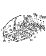 5255216 - Body Sheet Metal Except Doors: Body Plug for Mopar Image image