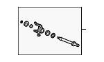 44500STKA00 - : Intermediate Shaft for Acura Image