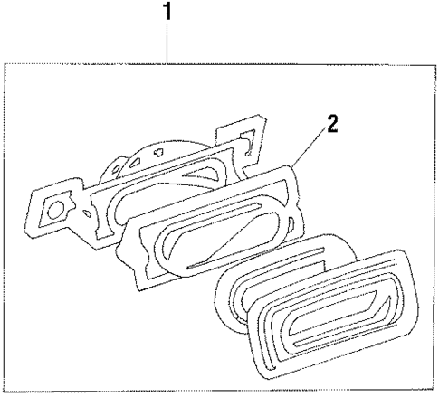 High Mount Lamps for 1989 Mazda RX-7 #0