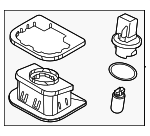 92501D4000 - Electrical: License Lamp for Kia Image