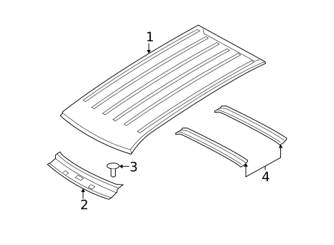 Roof & Components for 2011 Dodge Nitro #0