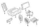 FL7Z18C869CA - : Receiver Assembly - Radio for Ford Image