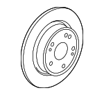 42510T7WA02 - Brakes: Rotor for Honda: HR-V Image