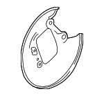 43253T7W000 - Brakes: Backing Plate for Honda: HR-V Image