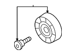 79903389D - : Idler Pulley for Audi: A8 Quattro, RS7, S6, S7, S8 Image