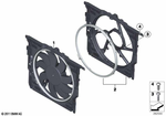 17422283923 - Radiator: Fan Housing with Fan for BMW Image