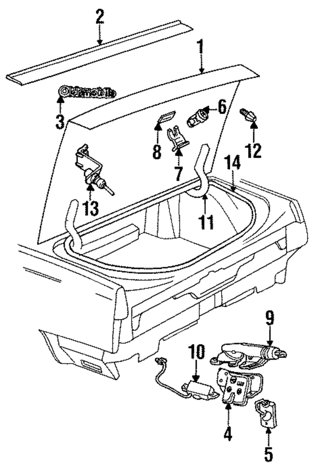 25618615 - : Weather-Strip On Body for GM Image