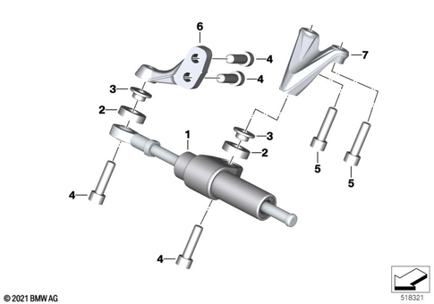 Steering Damper for 2019 BMW-Motorrad R 18 Classic #0