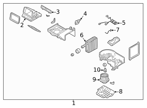 Switches & Sensors for 2005 Kia Sedona #2
