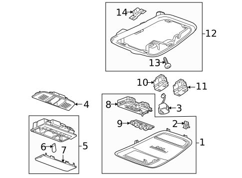 Bulbs - Chassis for 2011 Buick LaCrosse #3