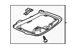 9075956 - Body: Retainer Plate for Buick: LaCrosse Image
