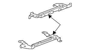 2013-2019 Cadillac XTS Reinforced Beam Support Bracket - Passenger Side ...