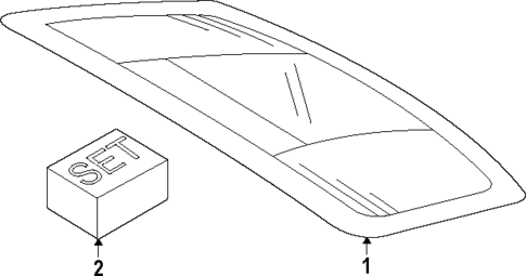 Glass - Lift Gate for 2025 Porsche Panamera #0
