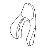 99652114105ESE - Body: Seat Back Cover for Porsche: 911, Boxster Image