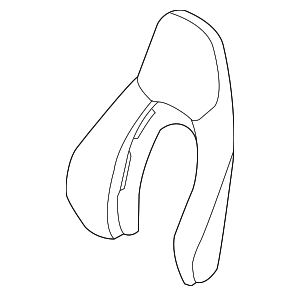 99652114105ESF - Body: Seat Back Cushion Cover for Porsche Image