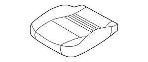 99652116106EEF - Body: Seat Cushion Cover for Porsche Image