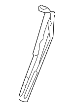 99652131901 - Body: Seat Back Panel Bracket for Porsche: 911, Boxster Image