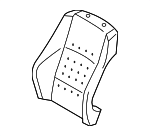 52109153165 - : Seat Back Pad for BMW: 1 Series M, 128i, 135i, 135is Image