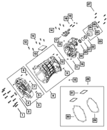 68056415AA - TR6060; 6-Speed; Manual Transmission: Input Shaft Seal for Dodge: Challenger | SRT: Viper Image