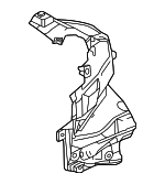 KBB3564GYC - Body: Upper Insulator for Mazda: CX-70, CX-90 Image