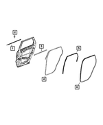 6104625AA - Doors, Door Mirrors and Related Parts: Screw, Right for Mopar Image