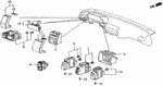 35851SE0003 - Electrical/Exhaust/Heater/Fuel: BULB B for Honda Image