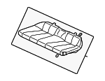 MN162462HC - Body: Seat Cushion for Mitsubishi Image