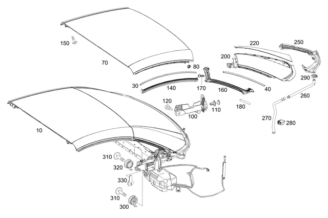 2039950505 - : Spring Hose Clamp for Mercedes-Benz Image