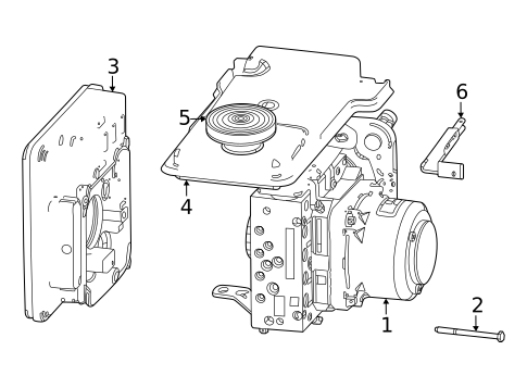 Master Cylinder - Components On Dash Panel for 2025 Jeep Wagoneer S #0