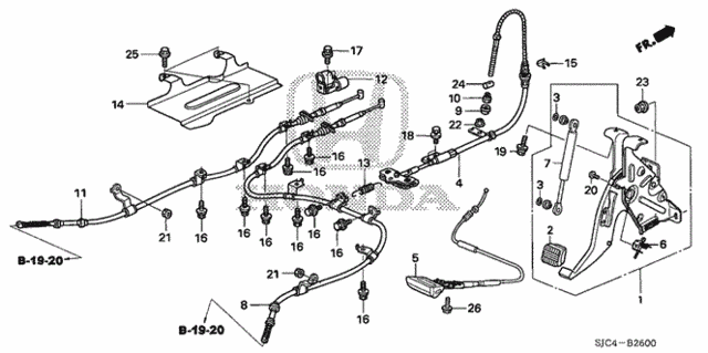 Parking Brake for 2011 Honda Ridgeline #0