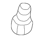 90688SB0013 - : 1996-2000 Honda Civic - Clip B Air Scoop for Honda: Civic Image