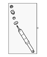 4853009N91 - Suspension: Shock for Toyota: Tundra Image