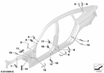 41007457797 - Bodywork: Shaped Part A-Pillar Bottom for BMW Image