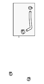 14472AA810 - Engine: Coolant Hose for Subaru Image