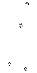 14877AA050 - Engine: Coolant Hose Clamp for Subaru Image