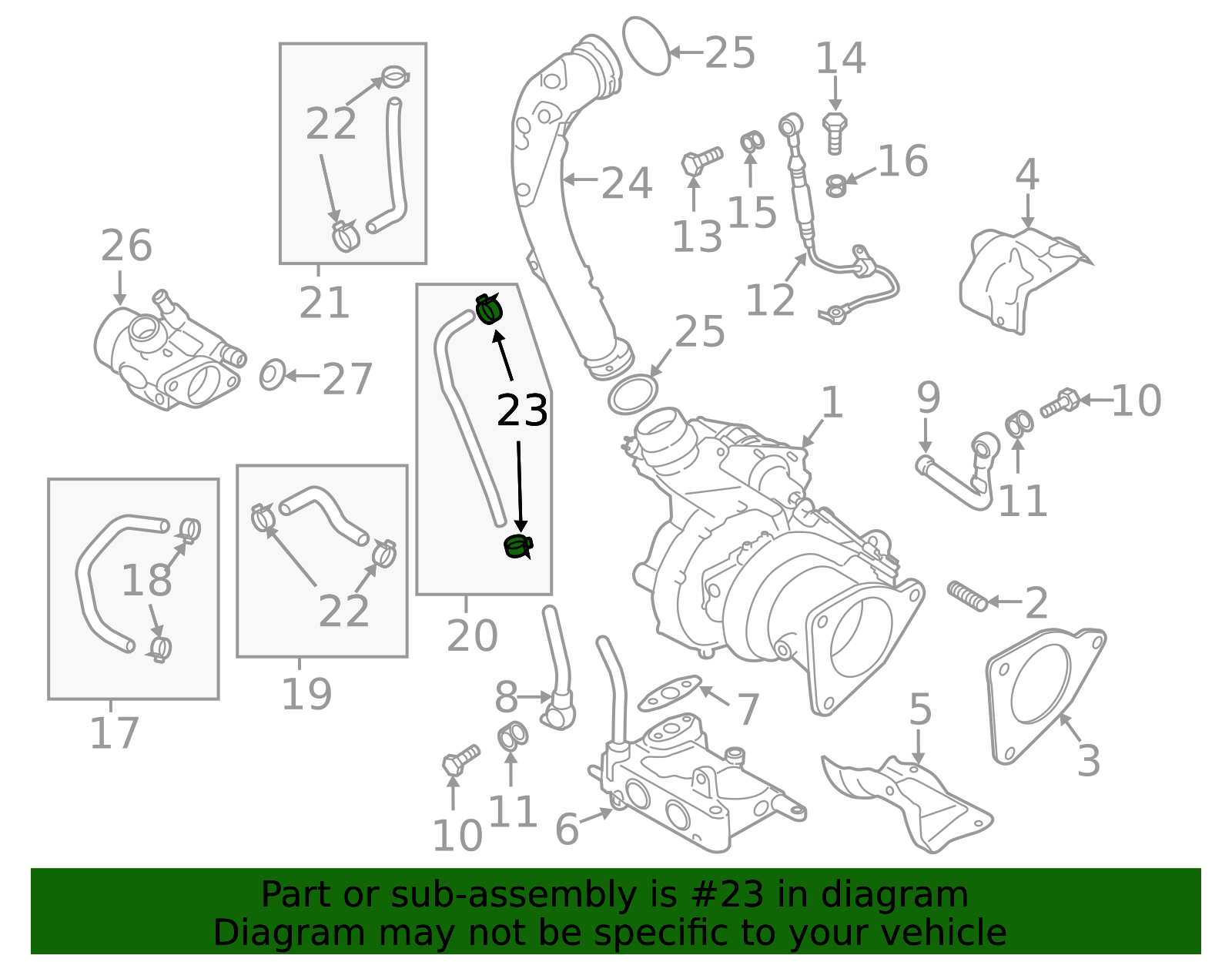 SUBARU Genuine Parts Hose Clamp – OEM Part #805948010, Fits Legacy, Impreza, Forester & More - View #9