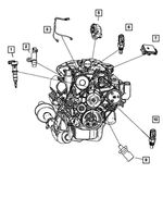 56041018AB - Electrical: Map Sensor for Mopar Image