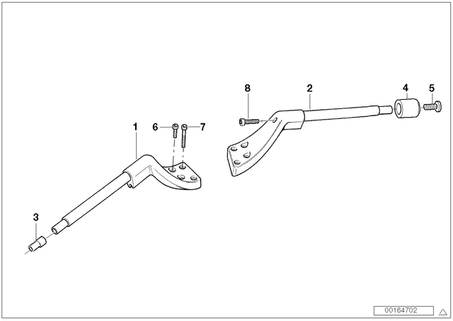 32712313766 - : Handlebar Weight, Black for BMW-Motorrad Image