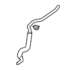 CY0115380C - Cooling System: Reservoir Hose for Mazda: CX-9 Image