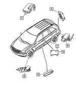 56029342AD - : Tire Pressure Transponder, Right Front for Chrysler: Pacifica Image