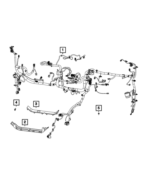 Wiring, Instrument Panel for 2026 Dodge Charger Daytona #2