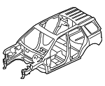 LR001378 - Body: Body Assembly for Land Rover: LR2 Image