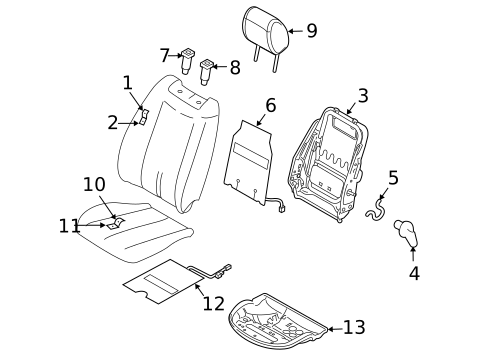 Heated Seats for 2011 Mazda CX-7 #0