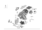 1668302460 - Heating and Ventilation: Air Conditioning System for Mercedes-Benz: GL350, GLE300d, GLS350d, ML250, ML350 Image