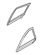 62284AN00A - : Glass Weather-Strip for Subaru: Legacy Image