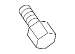 MF241284 - Exhaust: Muffler Bolt for Mitsubishi Image